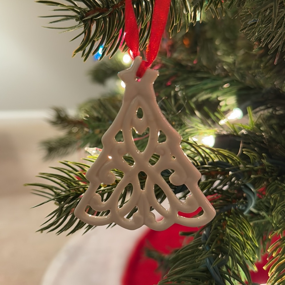 Pierced Tree Ornament